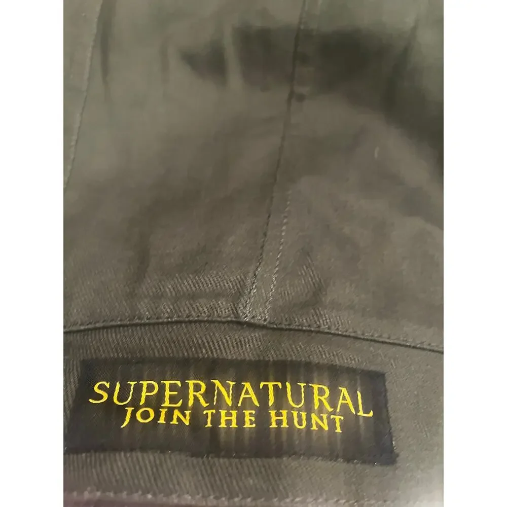 Supernatural Join The Hunt Jacket Men 3XL Military Green Grunge Winchesters Tv